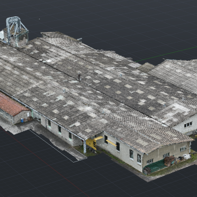 Modelisation 3D Industrie Inspection Technique drone mavic 3